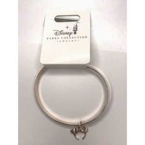 Disney Parks Minnie Ears Engraved  "ON Disney DAYS WE WEAR EARS" Bangle Bracelet
